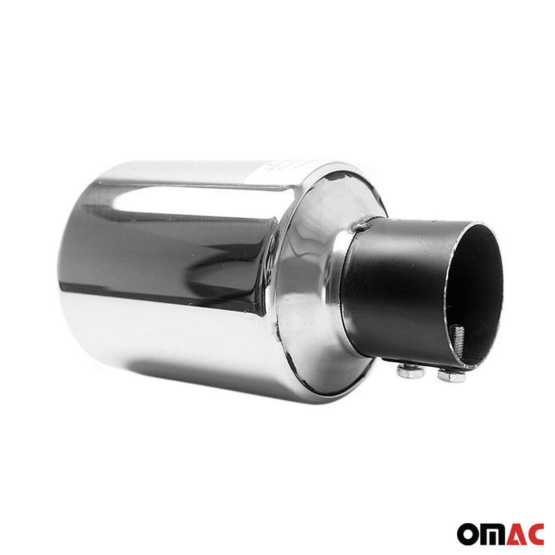 Auspuffblende Endrohr für Volvo S80 1998-2016 Edelstahl Chrom 60mm 1tlg