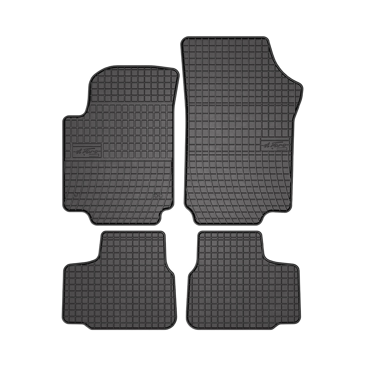3D gummimatten SEAT MII seit 2012 5 Stk. / schwarz / 5024175