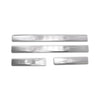 Door sill trims for Kia Venga 2009-2024 stainless steel silver 4 pieces