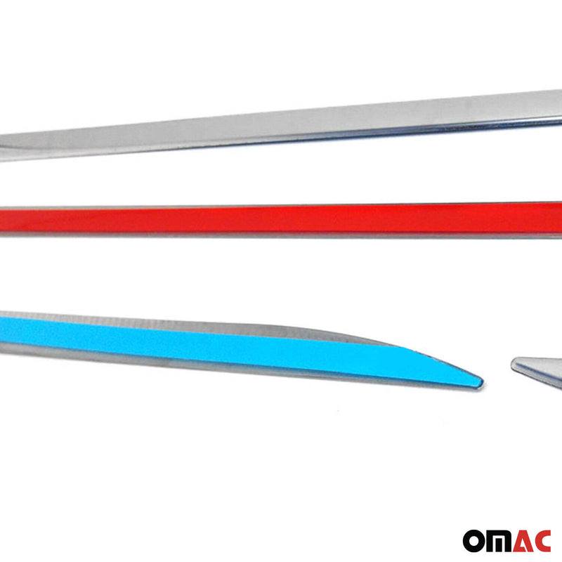 Seitentürleiste Türleisten Türschutzleiste für Seat Ibiza 2017-2025 Edelstahl 4x