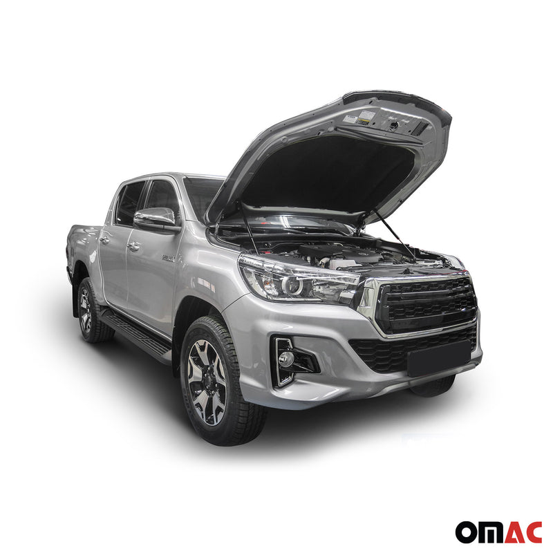 2x Motorhaubendämpfer Gasfeder Dämpfer für Toyota Hilux 2015-2024 Stahl