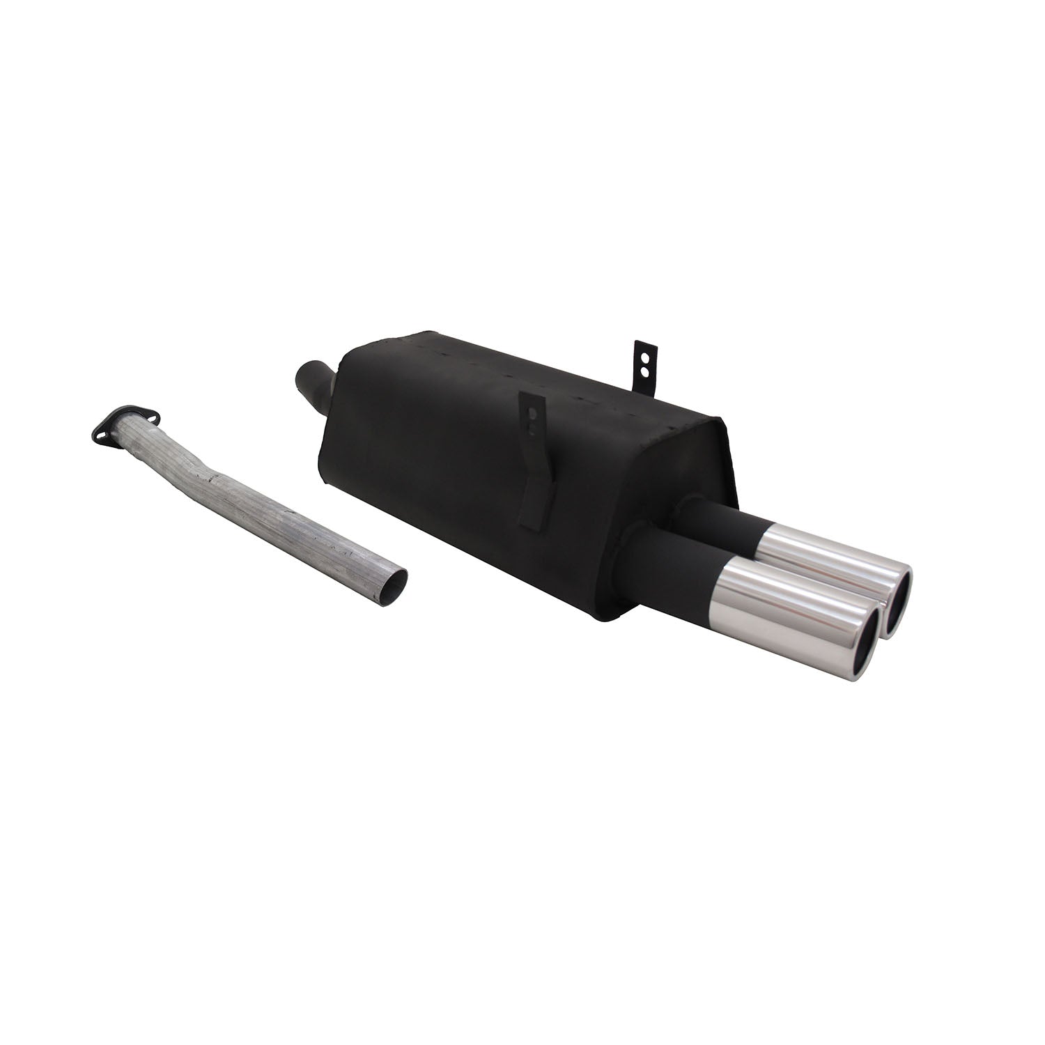 Novus Sportauspuff für BMW 3er E36 320 / 323 2x76mm Endschalldämpfer mit ABE