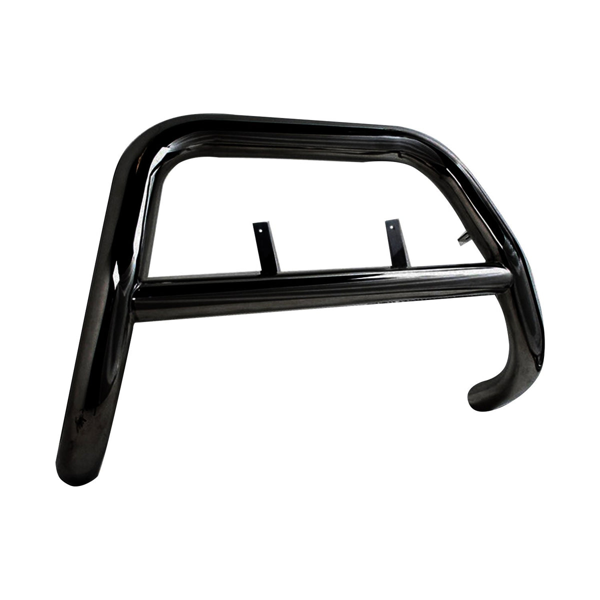 Steel front bar front protection for VW T6 2015-2024 ø76 EC type approval black