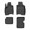 OMAC Gummi Fußmatten für Fiat Panda 2020-2024 Premium TPE Automatten Schwarz 4x