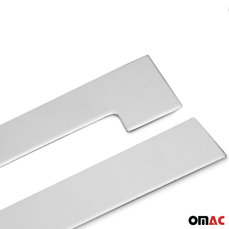 Seitentürleiste Türleisten Türschutzleisten für Fiat Doblo 2010-2021 Chrom Matt