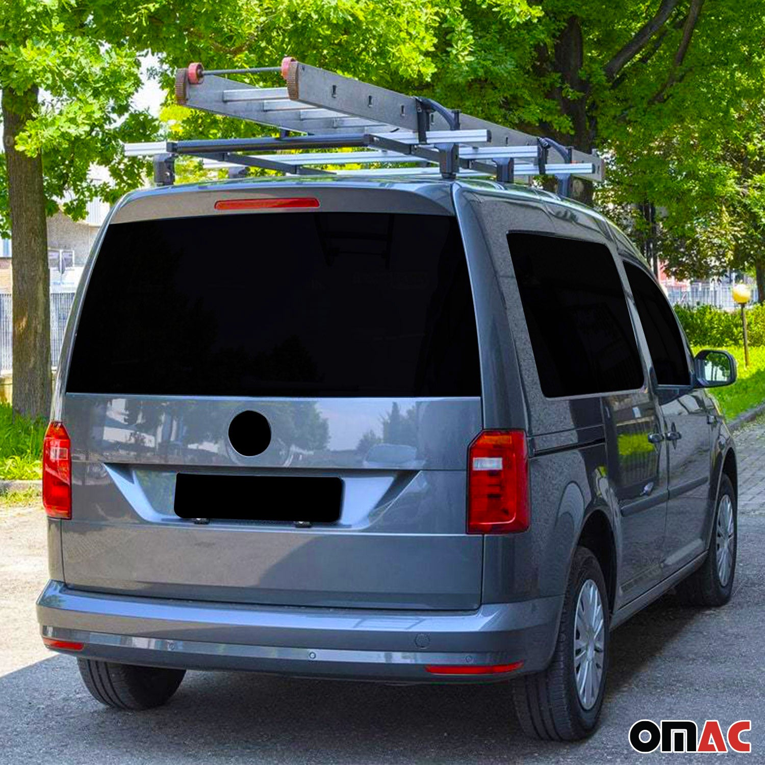 Menabo Dachträger Querträger für Renault Kangoo 2007-2020 Aluminium Grau 3x