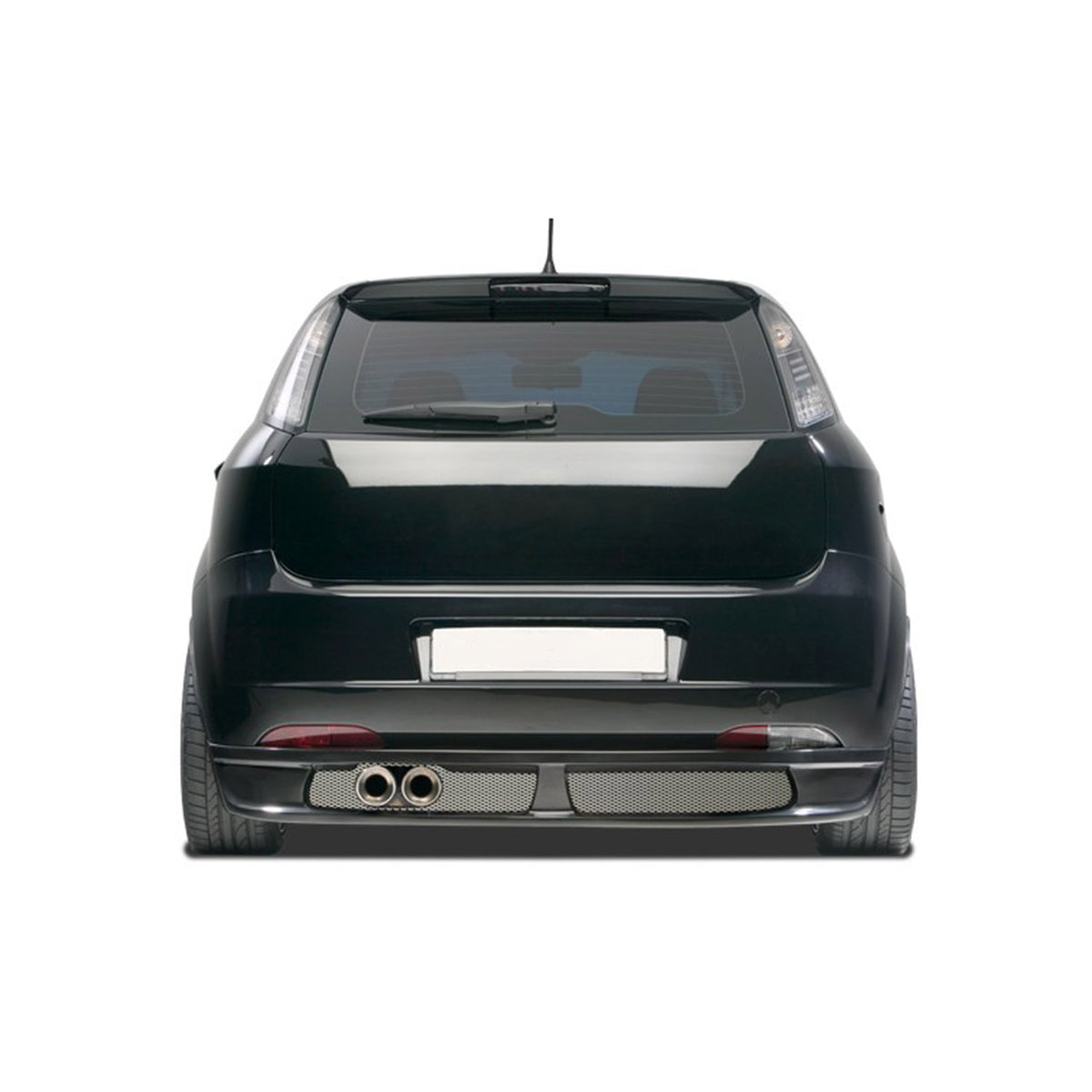 RDX rear apron extension for Fiat Grande Punto 2005-2023 with TÜV