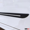 Seitentürleiste Türleisten Türschutzleisten für Kia Rio ABS Chrom Schwarz 4x
