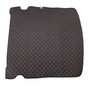 Kofferraumwanne Kunstleder für BMW 4er Coupe F32 2013-2020 Schwarz Rot