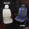 SPARCO Sitzkissen Sitzauflage Sitzschoner Universal Schwarz Blau Auto Sitzschutz