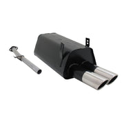 Novus Sportauspuff für BMW 3er E36 316 / 318 2x76mm SR-Design  mit ABE