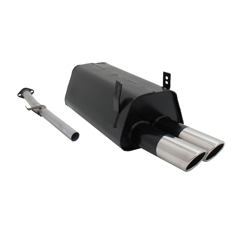 Novus Sportauspuff für BMW 3er E36 316 / 318 2x76mm SR-Design  mit ABE