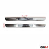 Door sills Exclusive for Ford Connect 2002-2024 stainless steel 2x