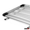 Dachträger + Dachkorb Satz für Chevrolet Trax 2013-2015 Aluminium Silber 3tlg