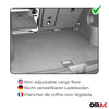 OMAC rubber boot liner for Jeep Wrangler Unlimited JL 2018-2024 TPE black