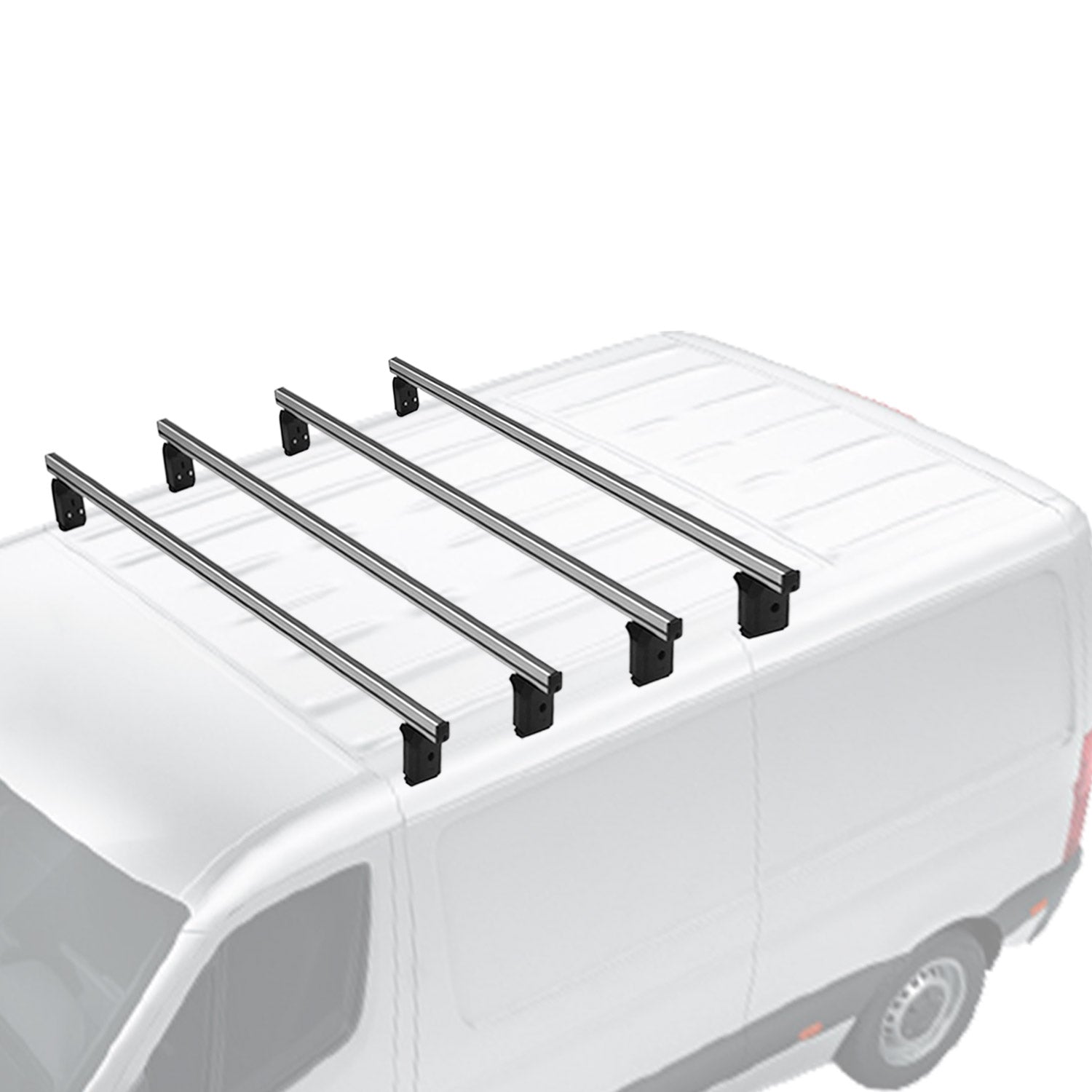 Menabo Dachträger für Citroen Jumpy / SpaceTourer 2016-2026 Aluminium Grau 4x