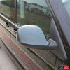 Spiegelkappen Spiegelabdeckung für VW Amarok 2010-2021 Kohlefaser Blau Schwarz