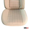 Schonbezüge Sitzschoner Sitzbezüge für Kia Bongo 2005-2024 Beige 1 Sitz