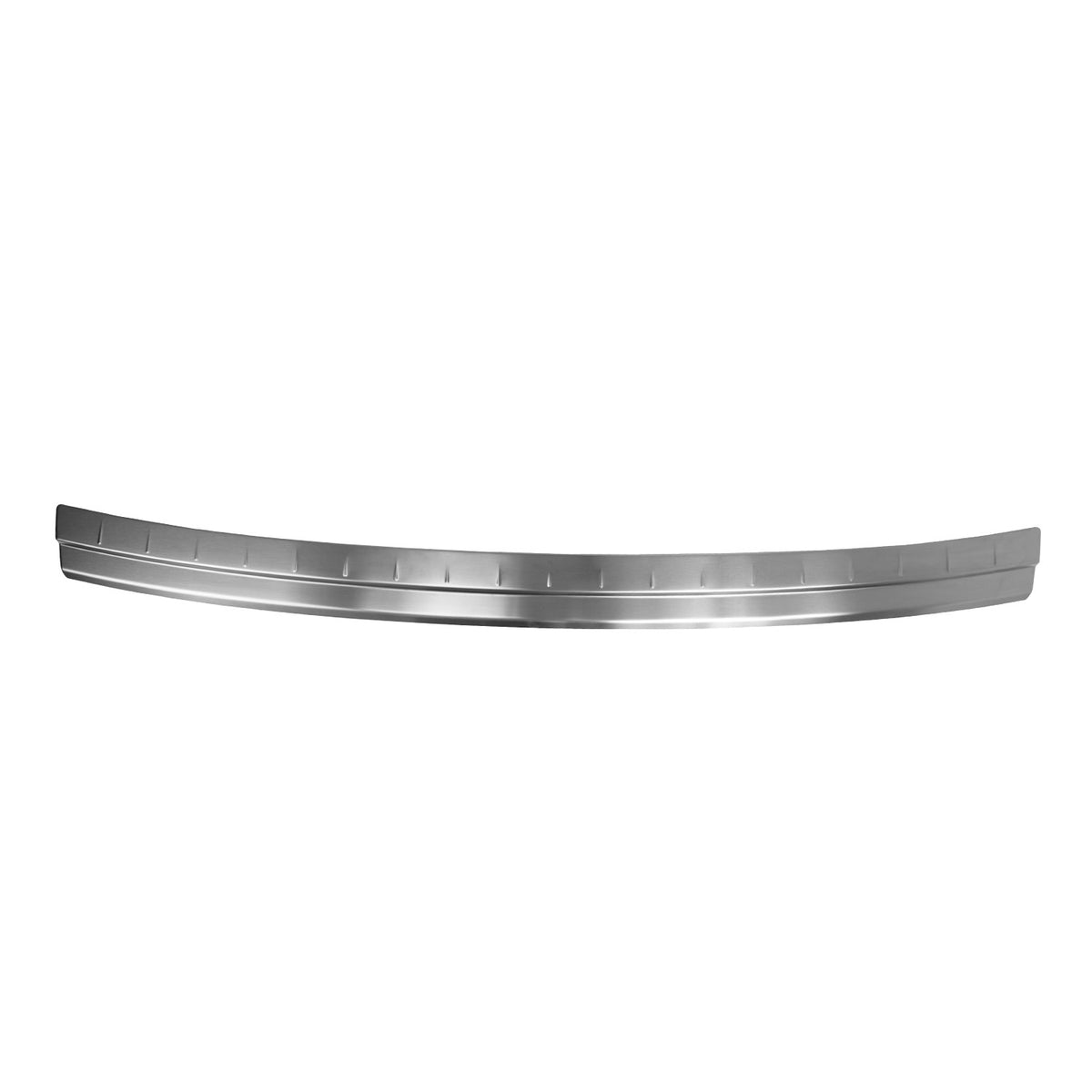 Loading sill protection bumper protection for Audi Q7 4M 2015-2024 brushed stainless steel