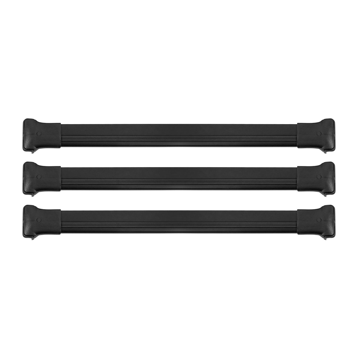 Roof rack luggage rack for Renault Trafic 2014-2024 railing rack aluminum black 3x