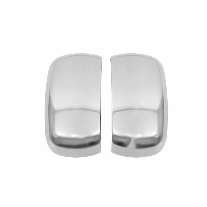 Spiegelkappen Spiegelabdeckung für Fiat Doblo 2000-2010 Chrom ABS Matt 2tlg