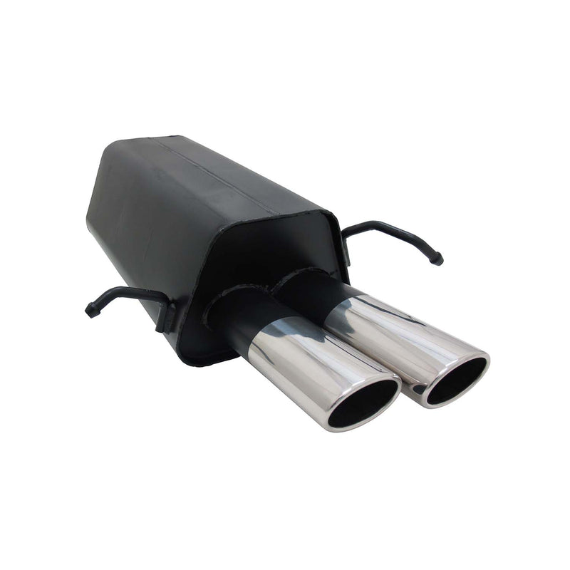 Novus Sportauspuff für Mercedes CLK W209 2x85/58mm AM-Design  mit ABE