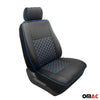 Sitzbezüge Schonbezüge für Ford Transit 2014-2024 Kunstleder Schwarz Blau 2+1