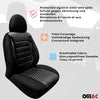 Sitzbezüge Schonbezüge Sitzschoner für Vauxhall Vivaro 2014-2024 Schwarz 1 Sitz