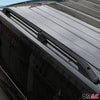 Dachreling Dachgepäckträger für Mitsubishi ASX 2010-2024 Aluminium Schwarz 2tlg