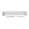 Window strips decorative strips for Ford Mondeo 4 Limo 2007-2014 stainless steel chrome 6 pieces