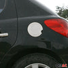 Tankdeckel Blenden Tankverschluss für Peugeot 207 2006-2012 Edelstahl Chrom