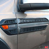 Seitentürleiste Türschutzleiste für Ford Ranger 2019-2024 XLT ABS Schwarz 2x
