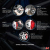OMAC brake caliper paint brake caliper color New York black gloss car paint set