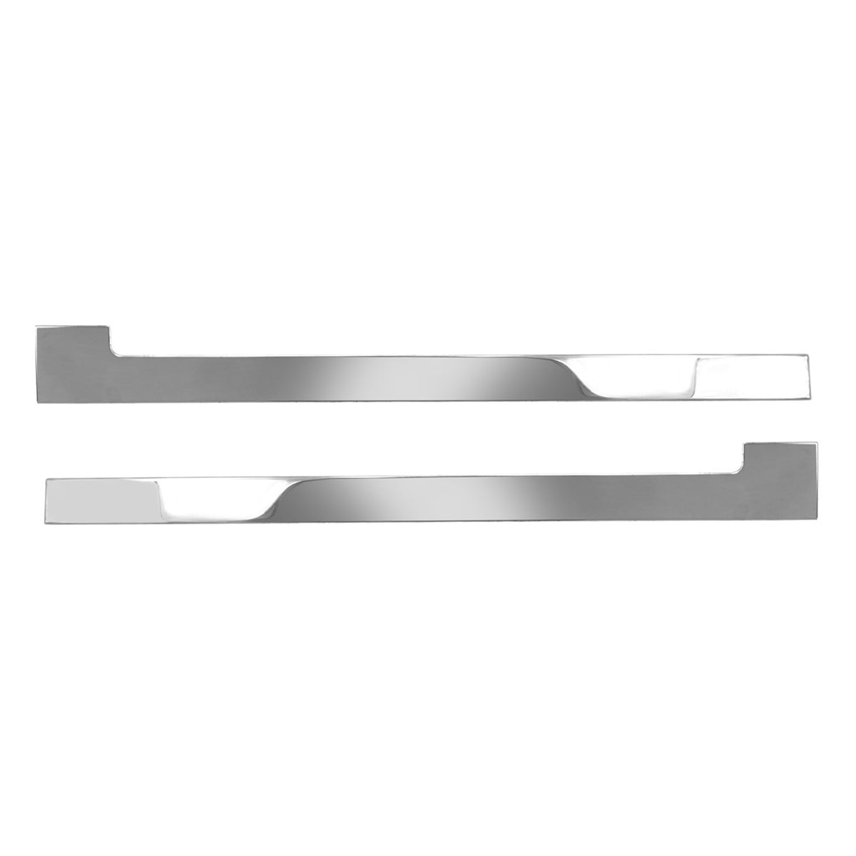 Seitentürleiste Türleisten Türschutzleiste für Mercedes Citan 2012-2021 Chrom 2x