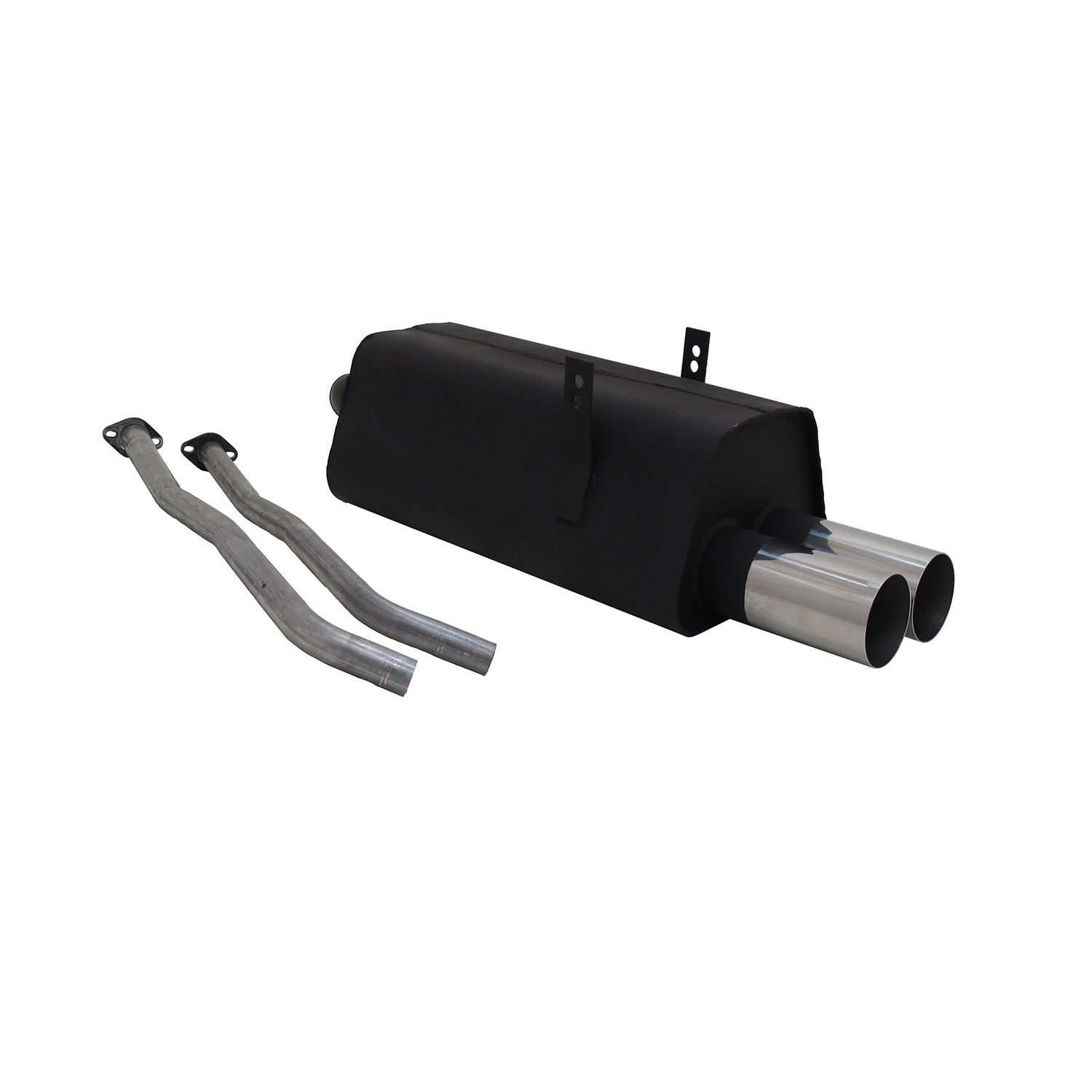Novus Sportauspuff für BMW 3er E36 325i 2x76 RL-Design Endschalldämpfer mit ABE