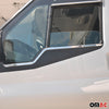 Fensterleisten Zierleisten für Ford Transit 2000-2014 Edelstahl Chrom 2tlg