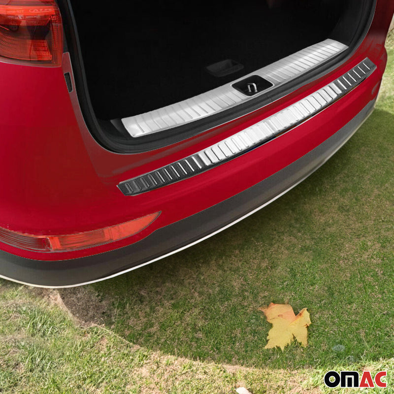 Ladekantenschutz Stoßstangenschutz Satz für Kia Sportage QL 2015-2018 Chrom