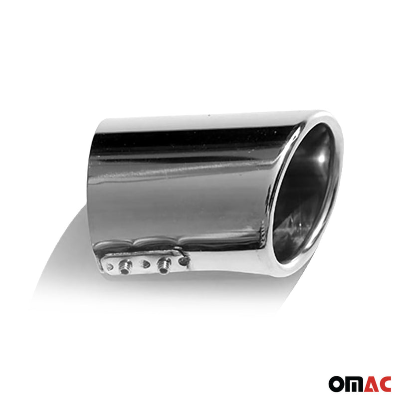 Auspuffblende Endrohr für VW Golf Variant 2007-2009 Edelstahl Chrom 1x