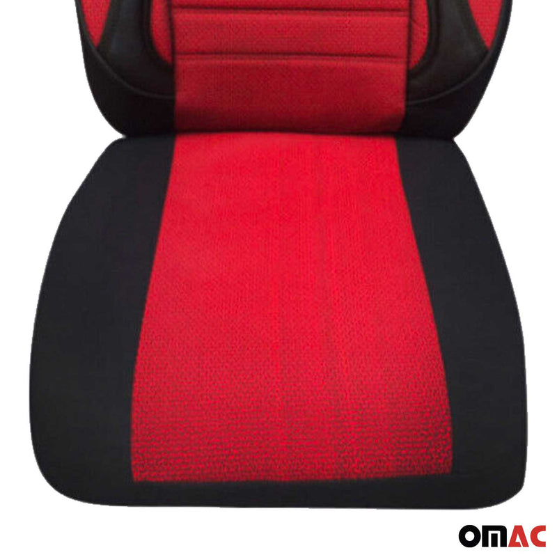 Schonbezüge Sitzbezüge für Mazda MX-3 MX-5 MX-6 MX-30 Schwarz Rot 2 Sitz Vorne