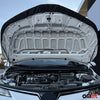 Haubenbra Steinschlagschutz für Hyundai Accent Blue RB 2011-2024 Schwarz Halb