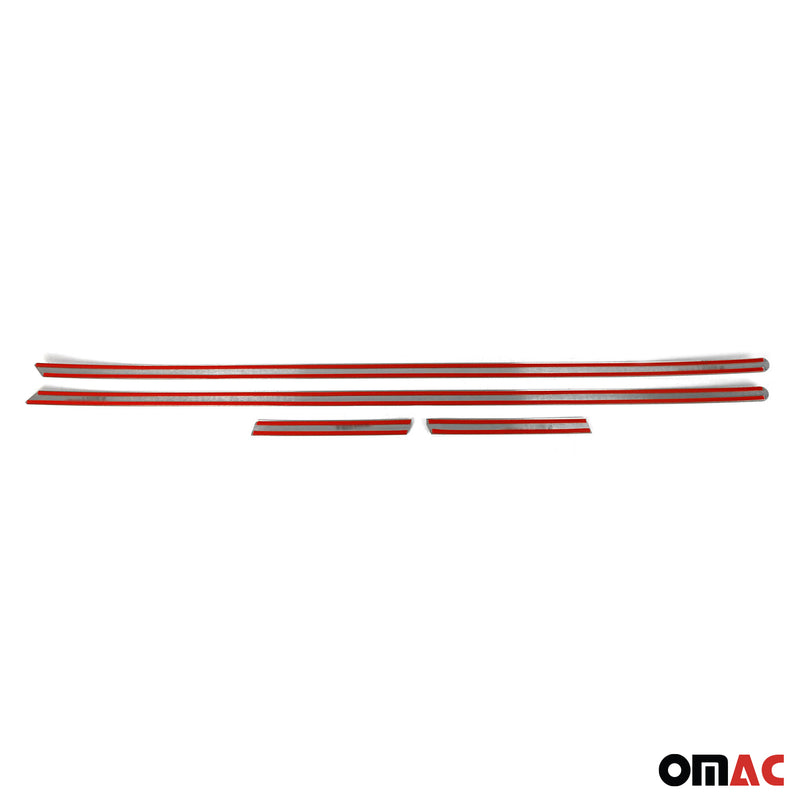 Seitentürleiste Türleisten Türschutzleiste für Skoda Citigo 2011-2017 Chrom 4x