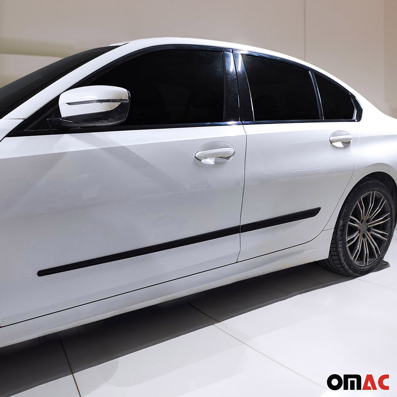 Seitentürleiste Türleisten Türschutzleisten für Hyundai ix20 ABS Chrom Matt