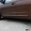 Seitentürleiste Türleisten Türschutzleiste für Hyundai i40 2011-2021 Chrom 4x