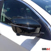 Spiegelkappen Spiegelabdeckung für Nissan X-Trail 2014-2022 Chrom ABS Dunkel