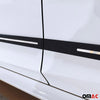 Türschutzleisten Seitenleiste Leiste für Toyota Avensis Schwarz Chromleiste 4tlg