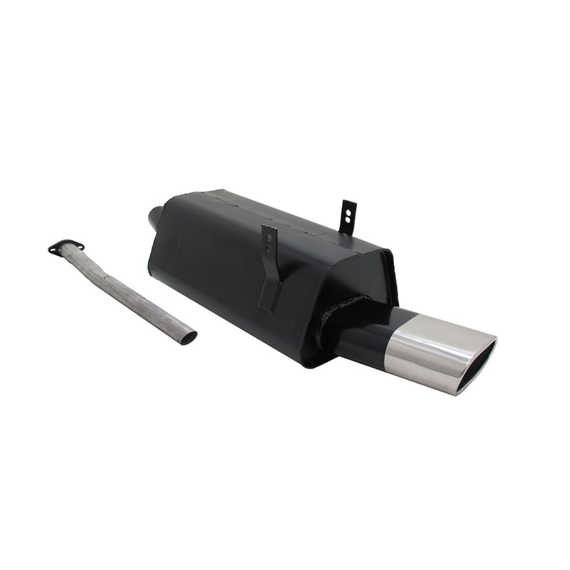 Novus Sportauspuff für BMW 3er E36 320 / 323 135x75mm Endschalldämpfer mit ABE