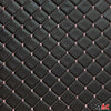 Upholstery fabric faux leather upholstery car fabric quilted car upholstery fabric black + pink
