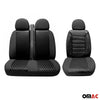 Sitzbezüge Schonbezüge Sitzschoner für Fiat Ducato 2014-2024 Schwarz 2+1 Vorne