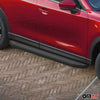 Trittbretter Seitenschweller für Mazda CX-5 2017-2024 TÜV Alu Schwarz ABE