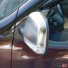 Spiegelkappen Spiegelabdeckung für Fiat Doblo 2010-2022 Chrom ABS Matt 2tlg